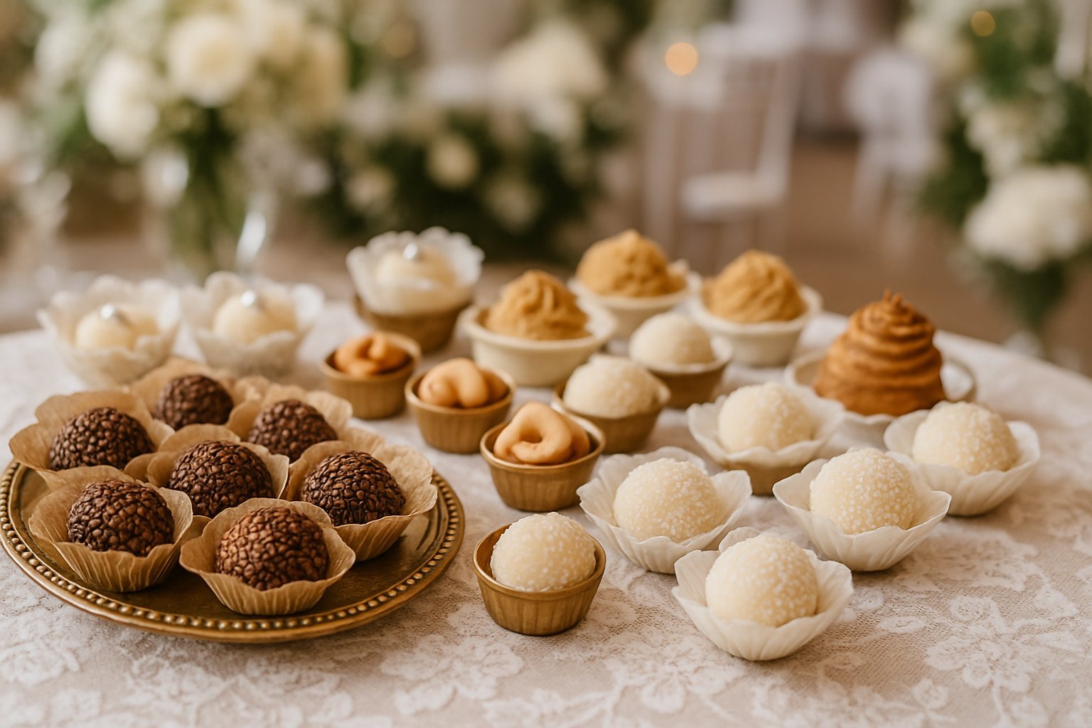 Doces para Casamento: Guia Completo dos Melhores Docinhos